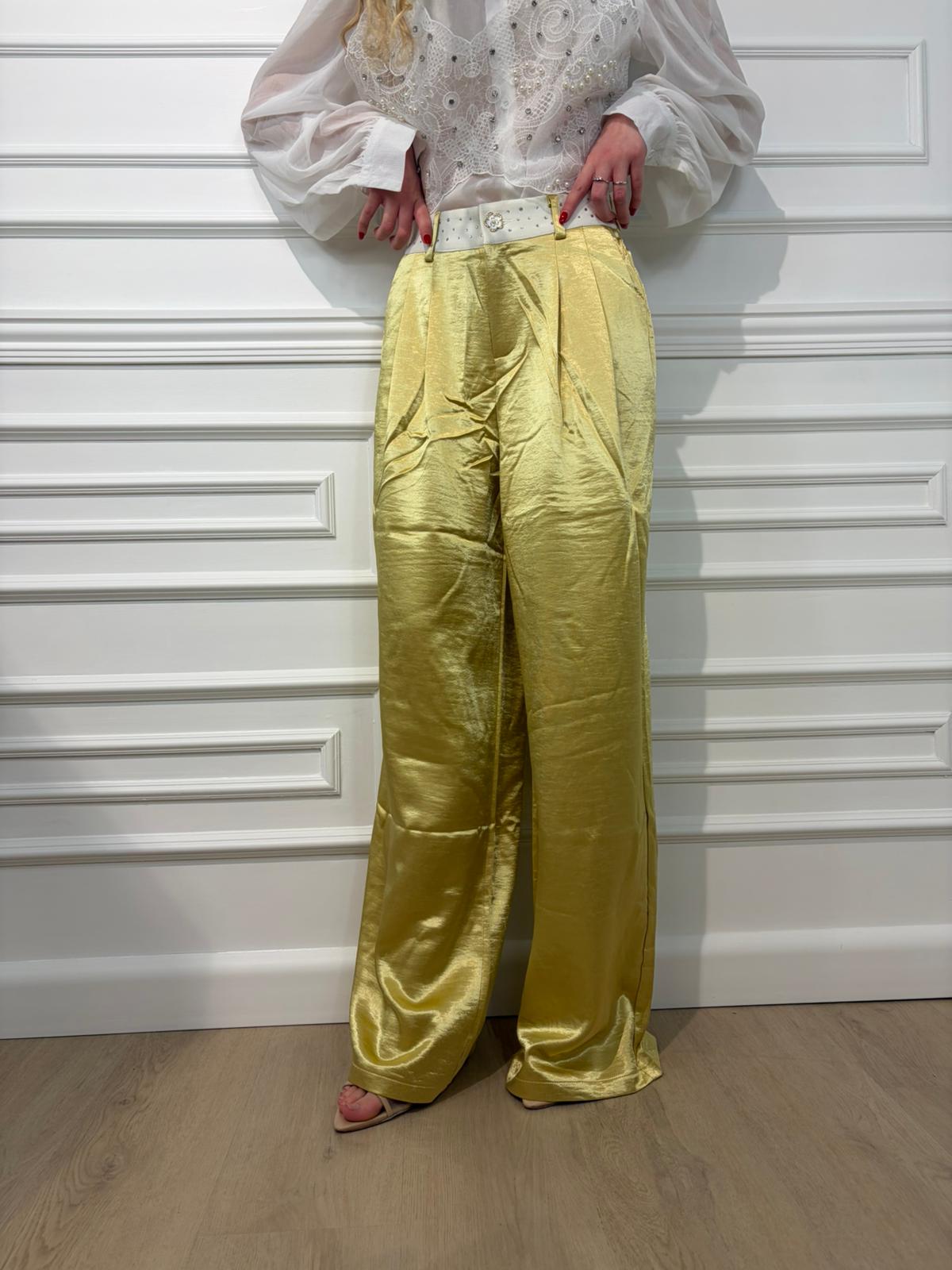 PANTALONE SENAPE