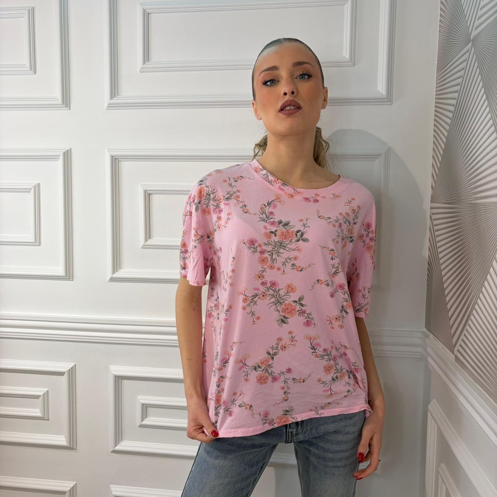 T-SHIRT FIORELLINO