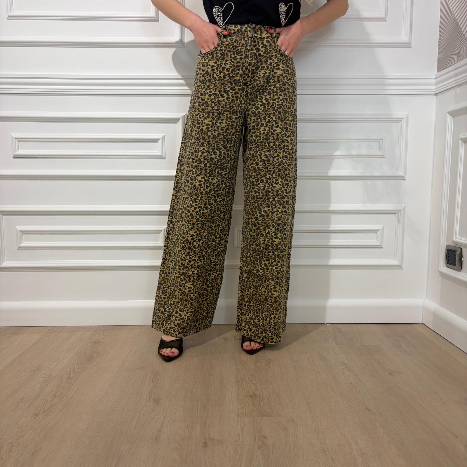 PANTALONE LEOPARDO