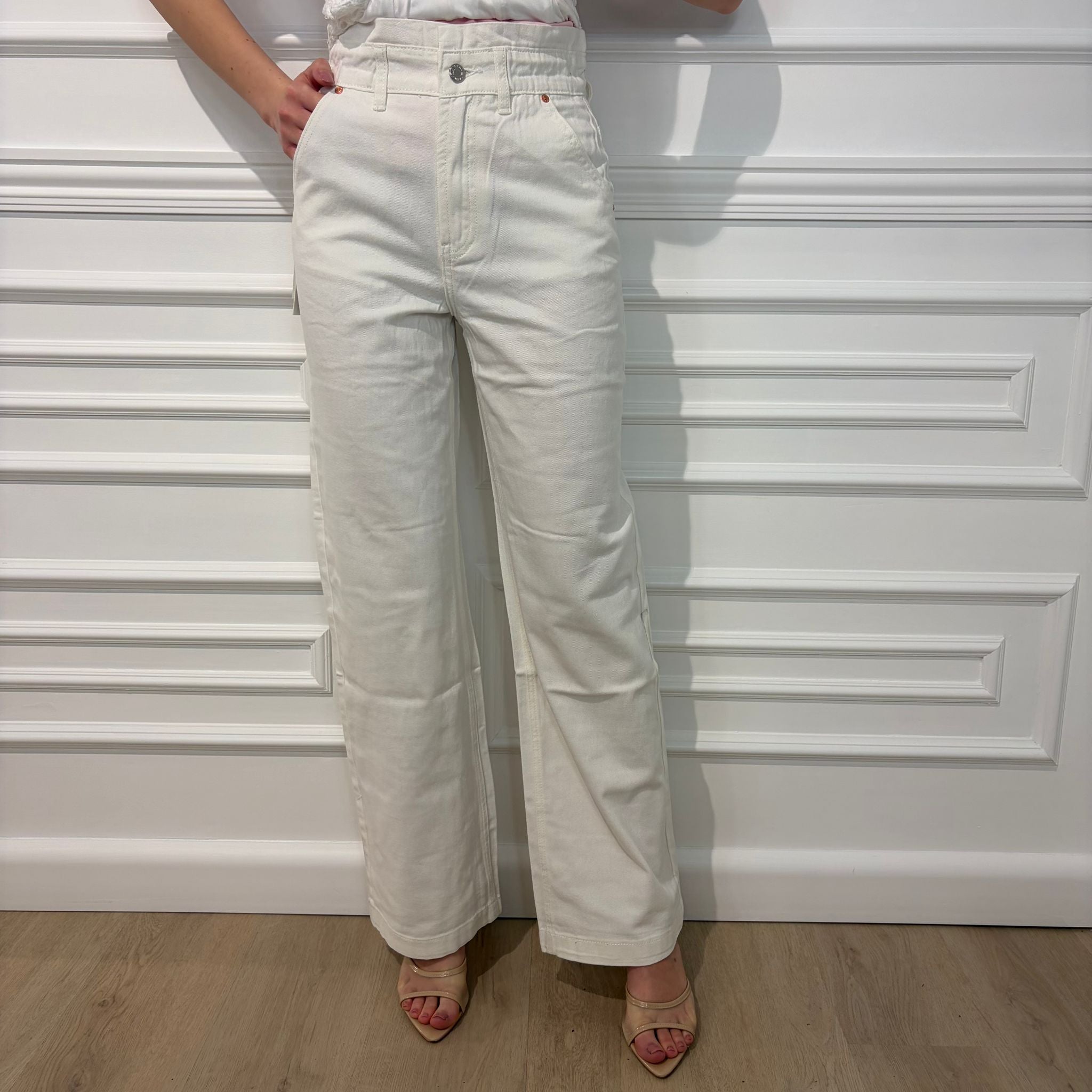 JEANS WHITE
