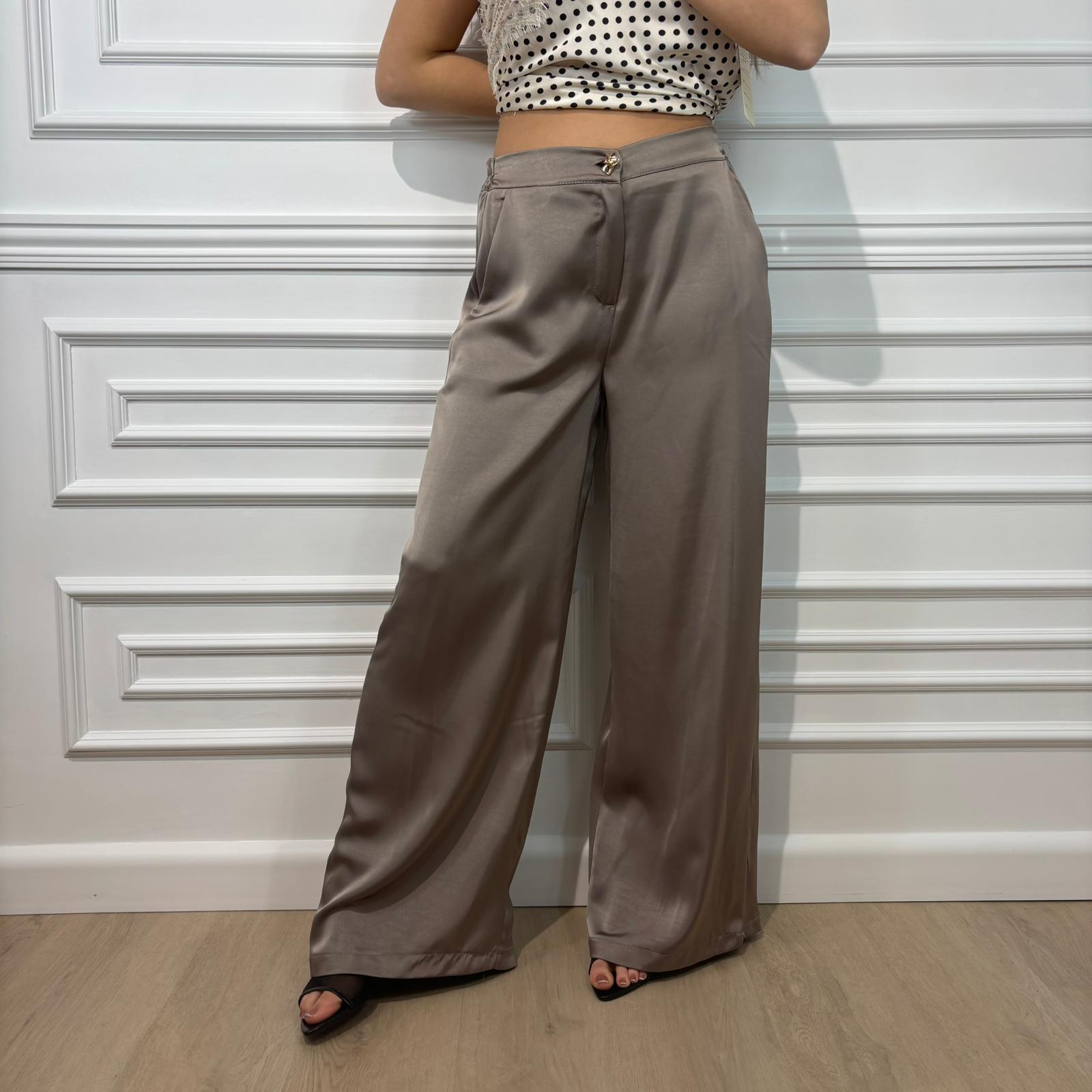 PANTALONE IN RASO