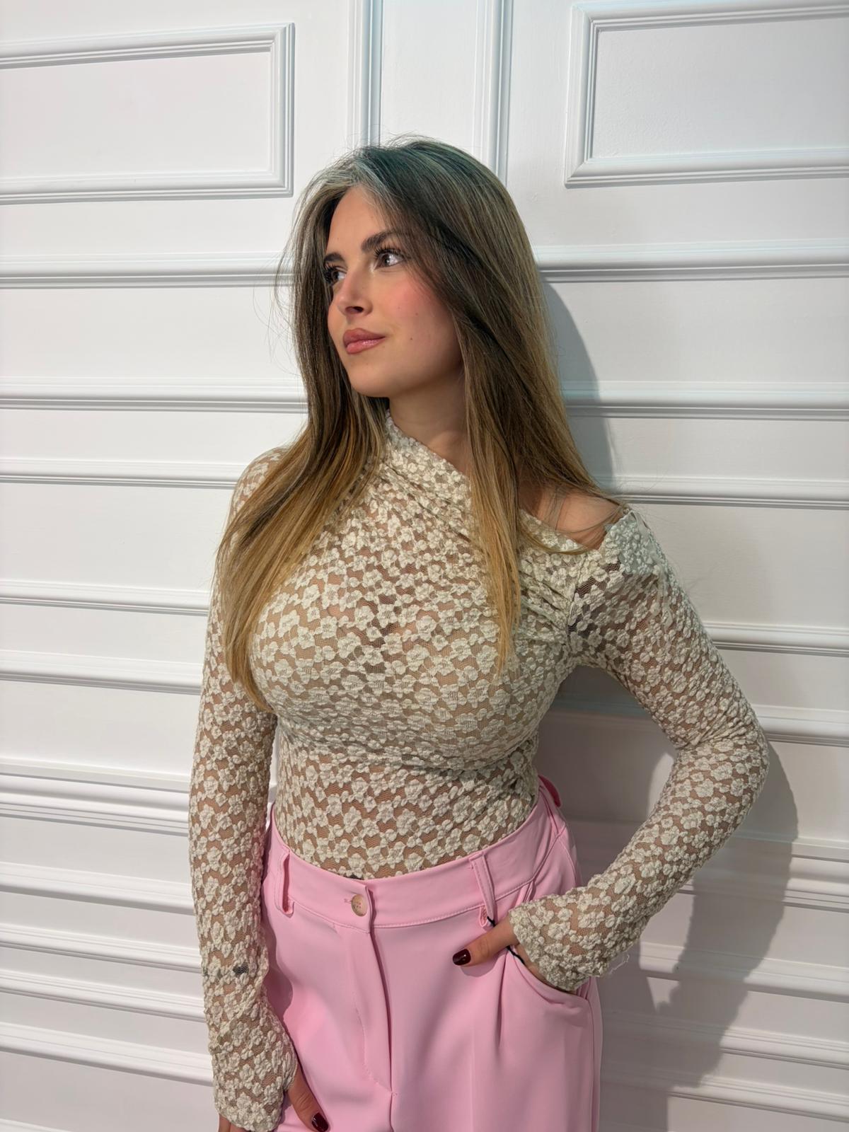 MAGLIA KIM IN PIZZO