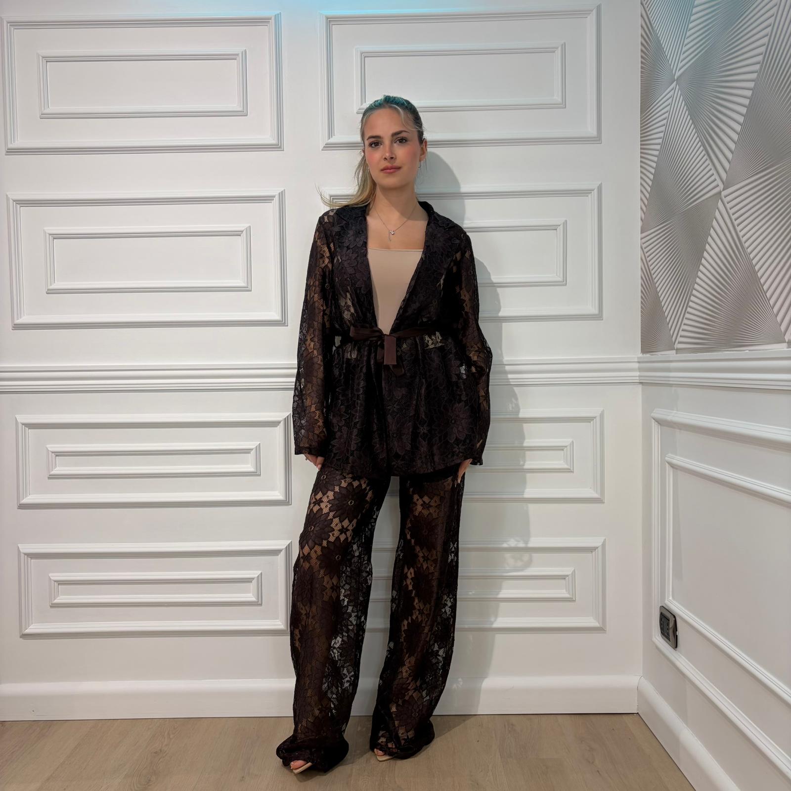 COMPLETO IRINA IN PIZZO