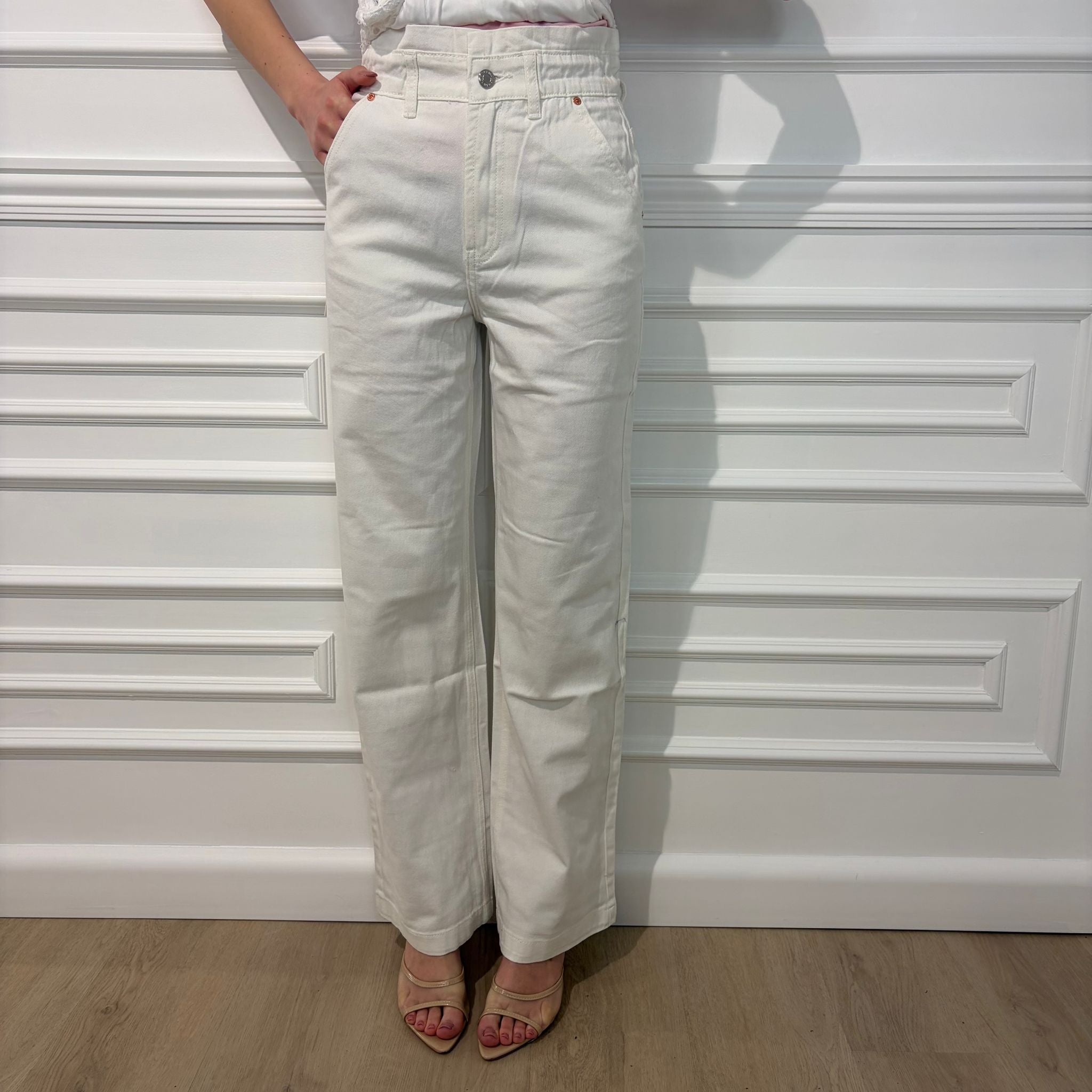 JEANS WHITE