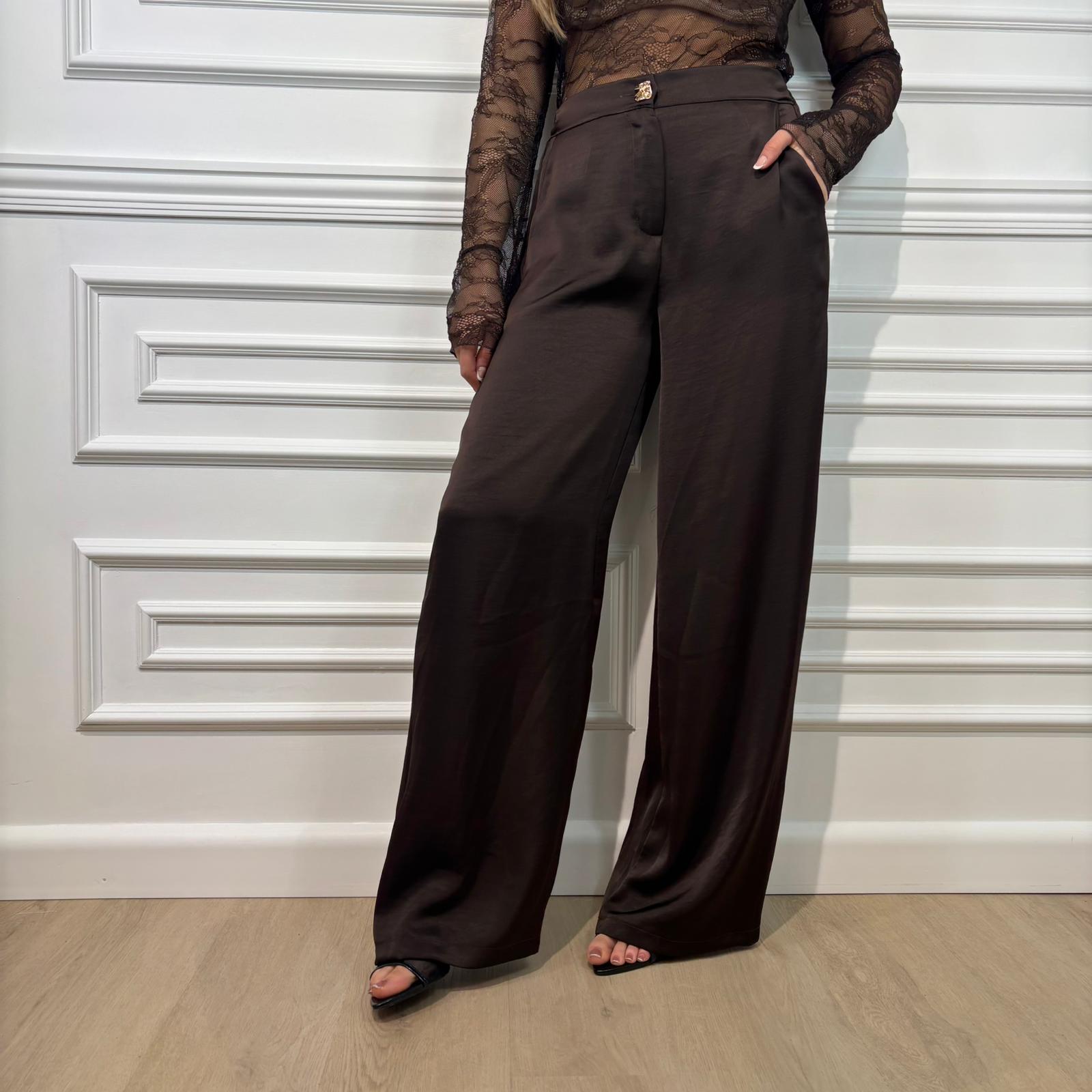 PANTALONE IN RASO