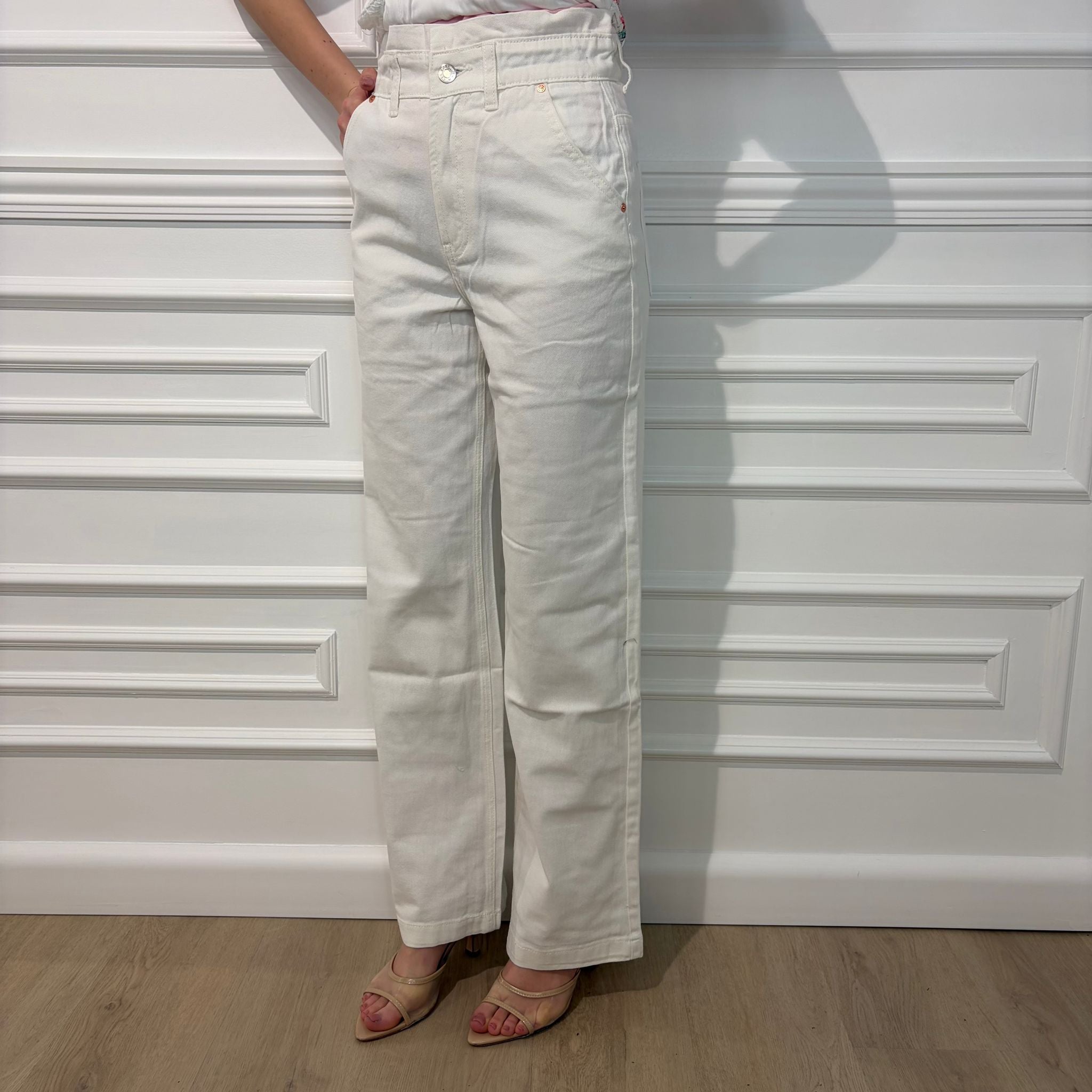JEANS WHITE