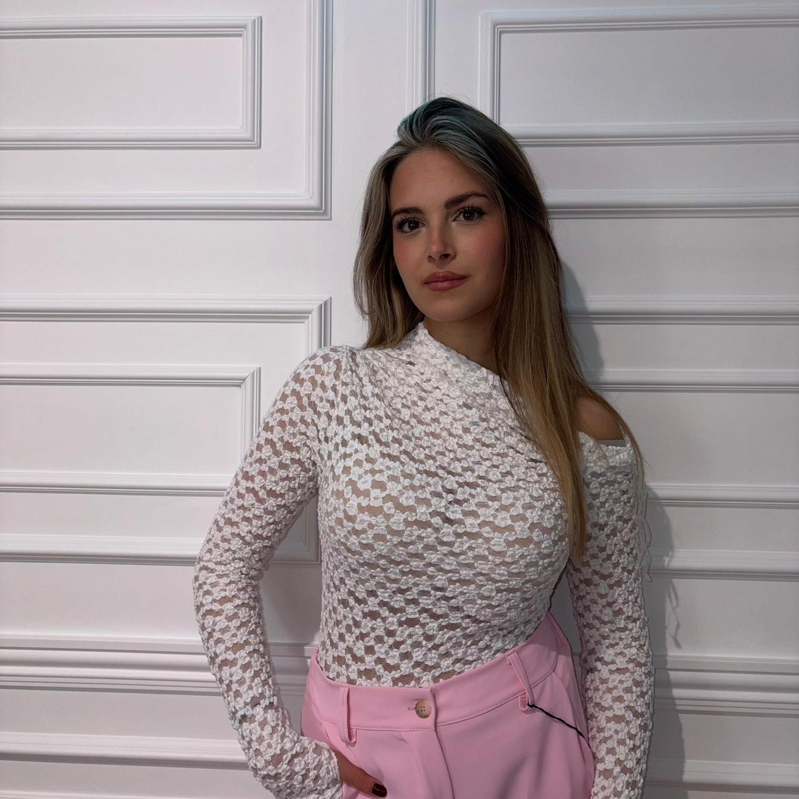 MAGLIA KIM IN PIZZO