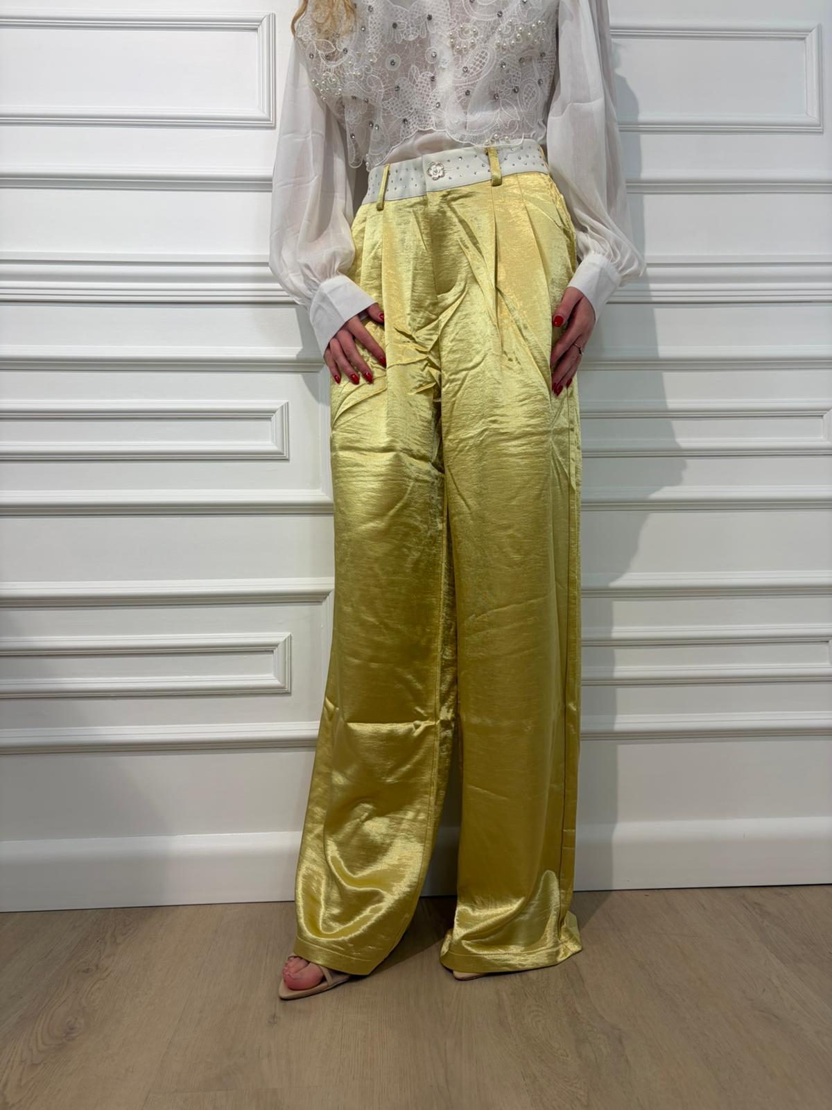PANTALONE SENAPE