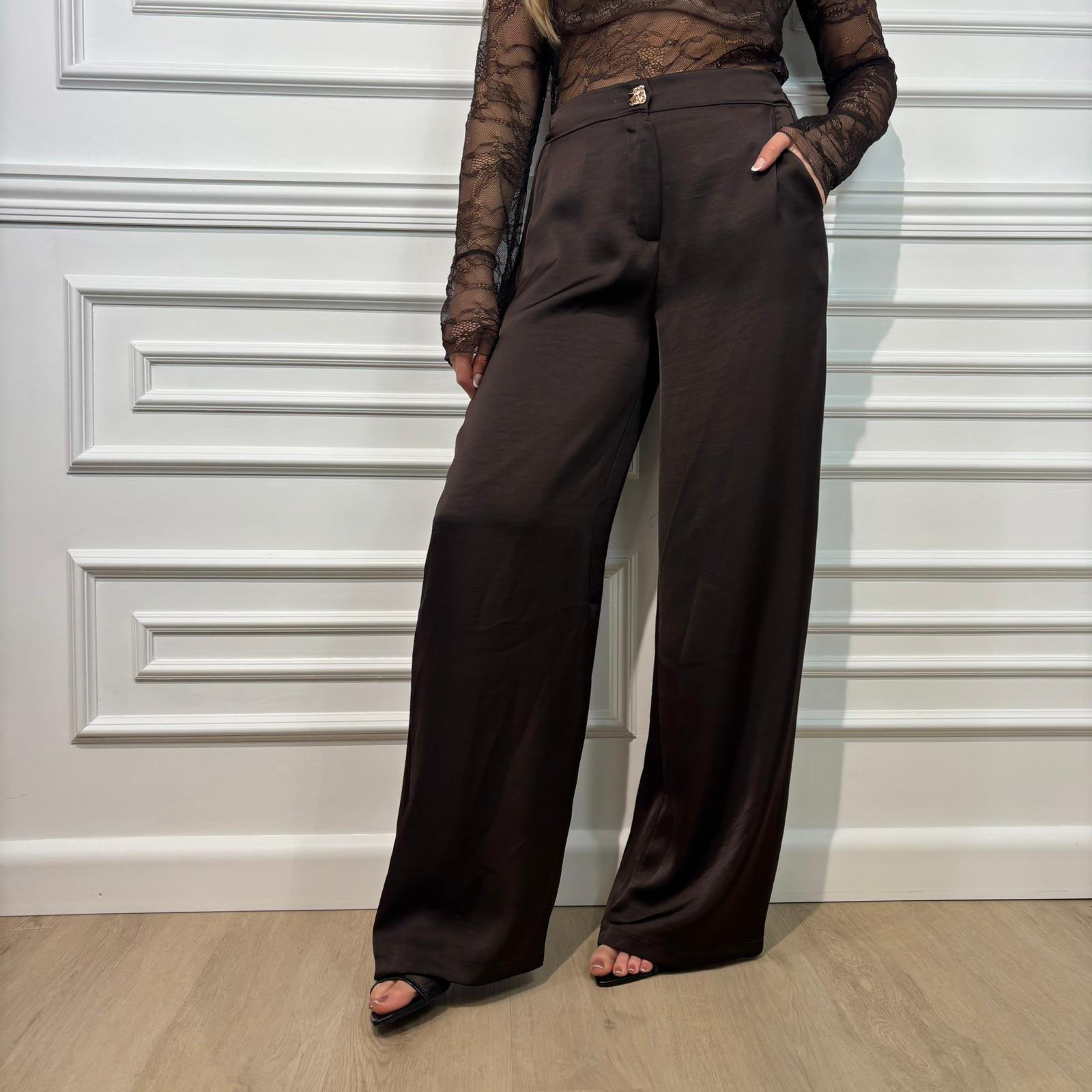 PANTALONE IN RASO