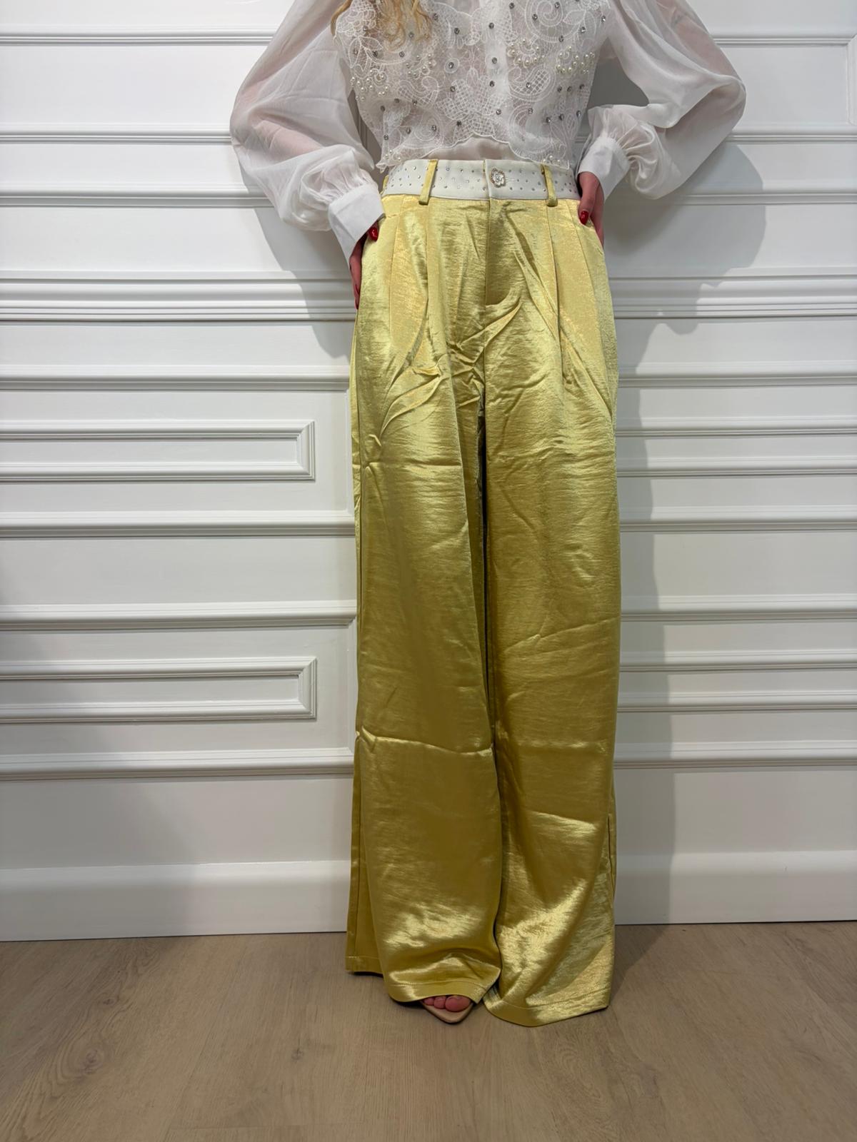 PANTALONE SENAPE
