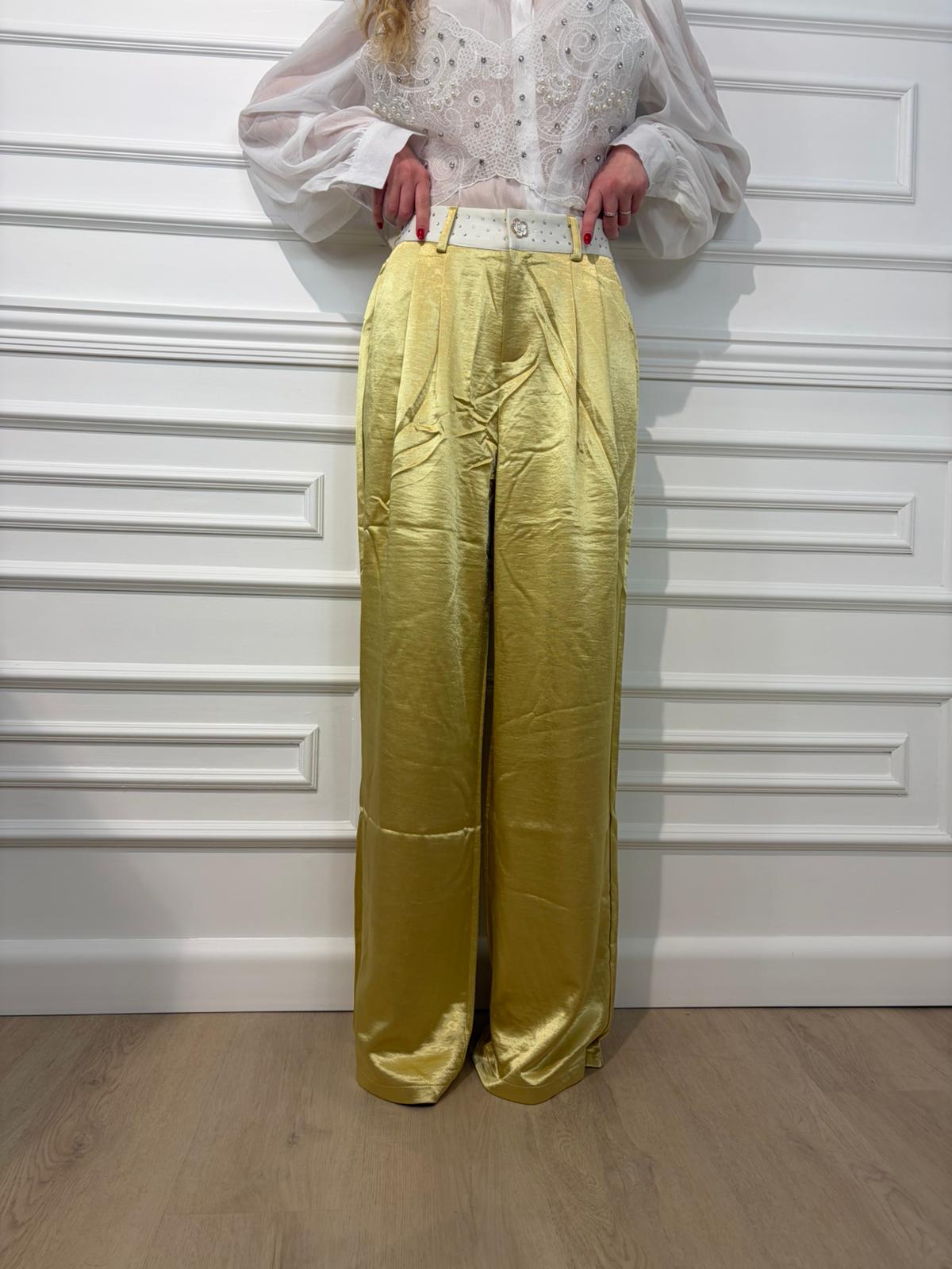 PANTALONE SENAPE