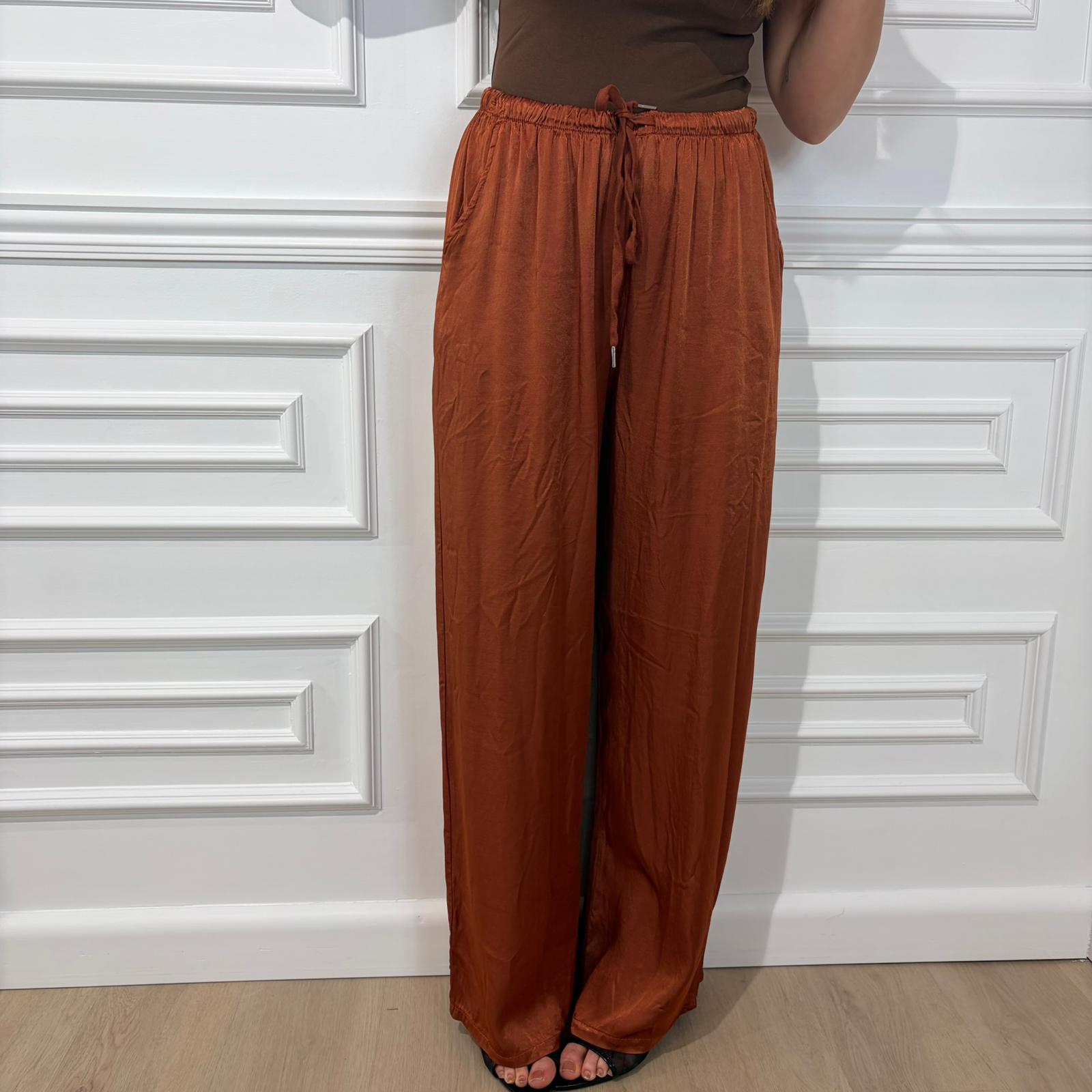 PANTALONI SATIN