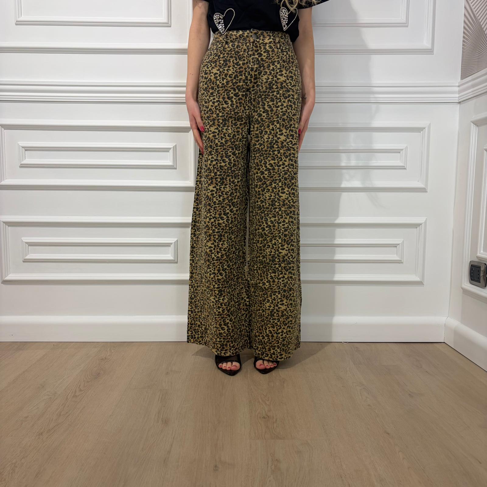 PANTALONE LEOPARDO