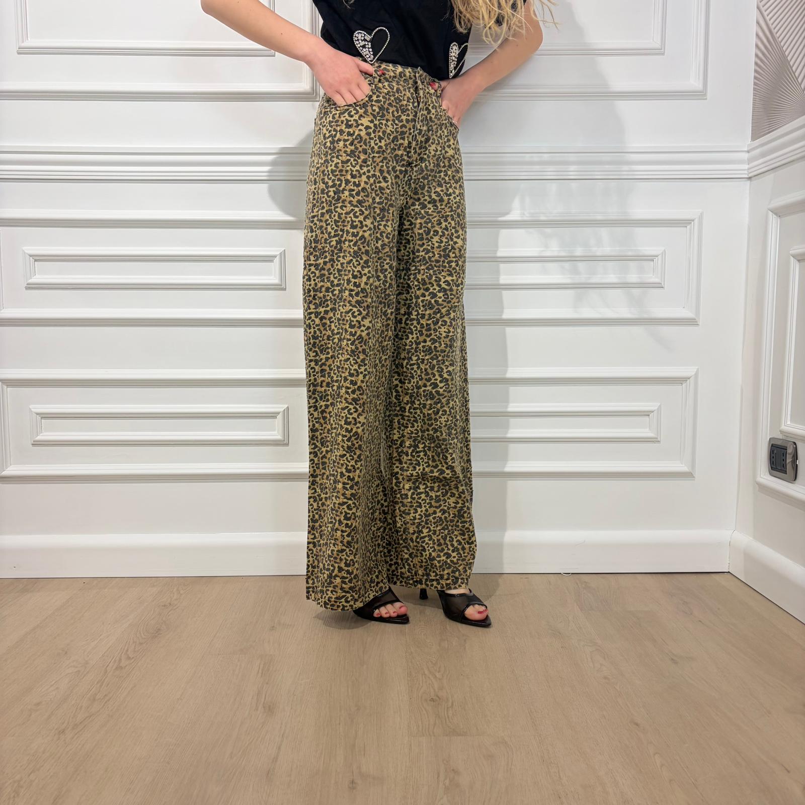 PANTALONE LEOPARDO