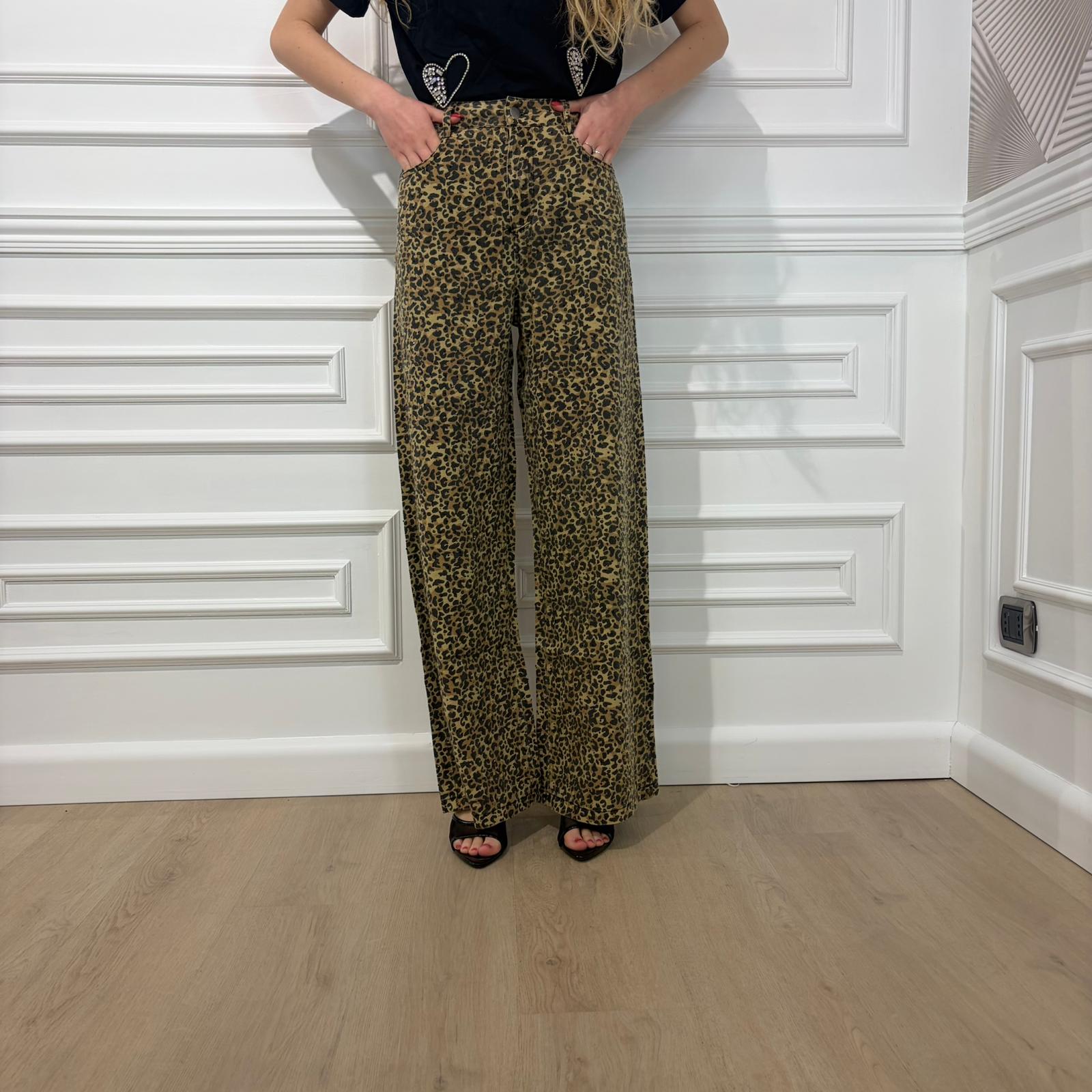 PANTALONE LEOPARDO