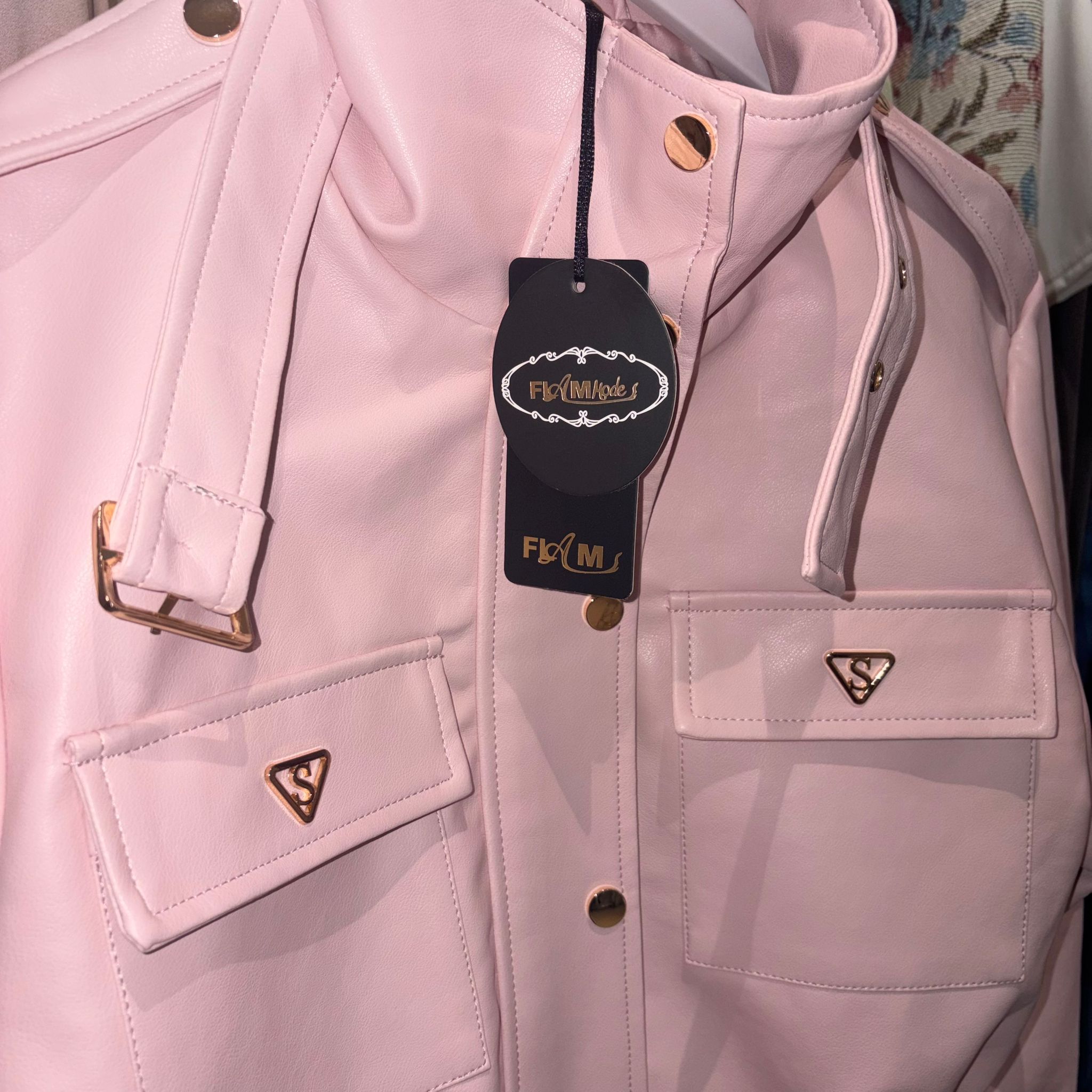 MINI TRENCH PINK