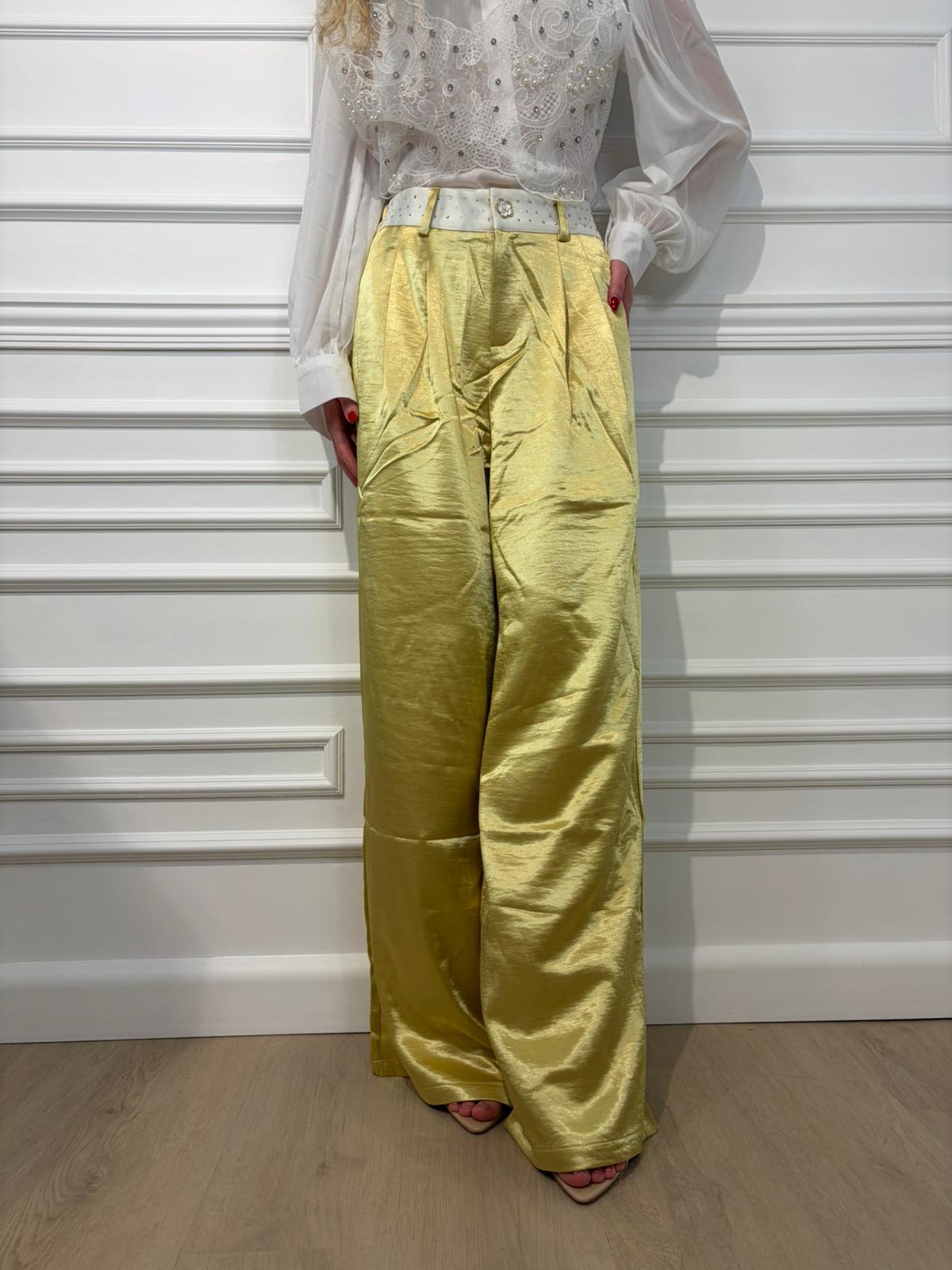 PANTALONE SENAPE