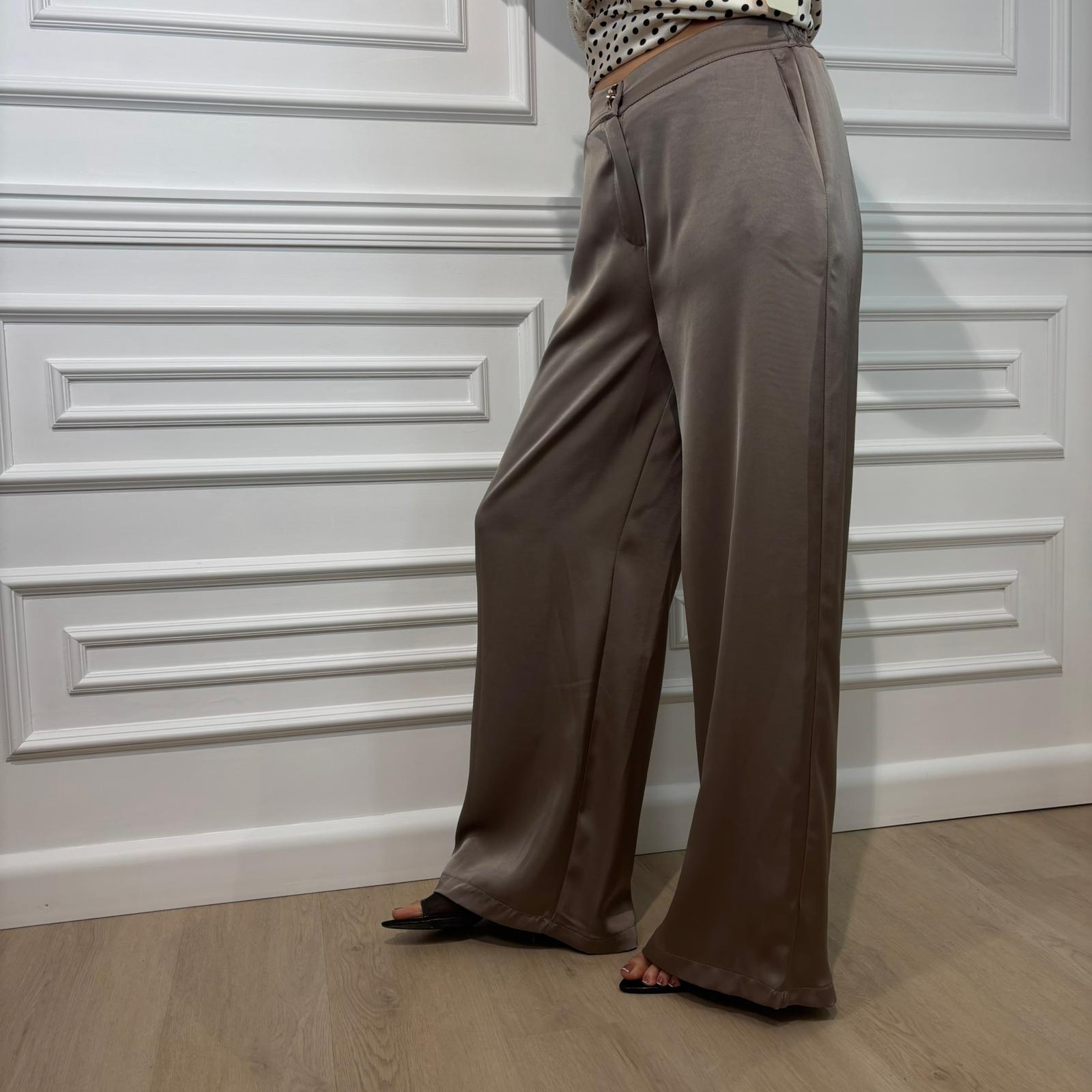 PANTALONE IN RASO