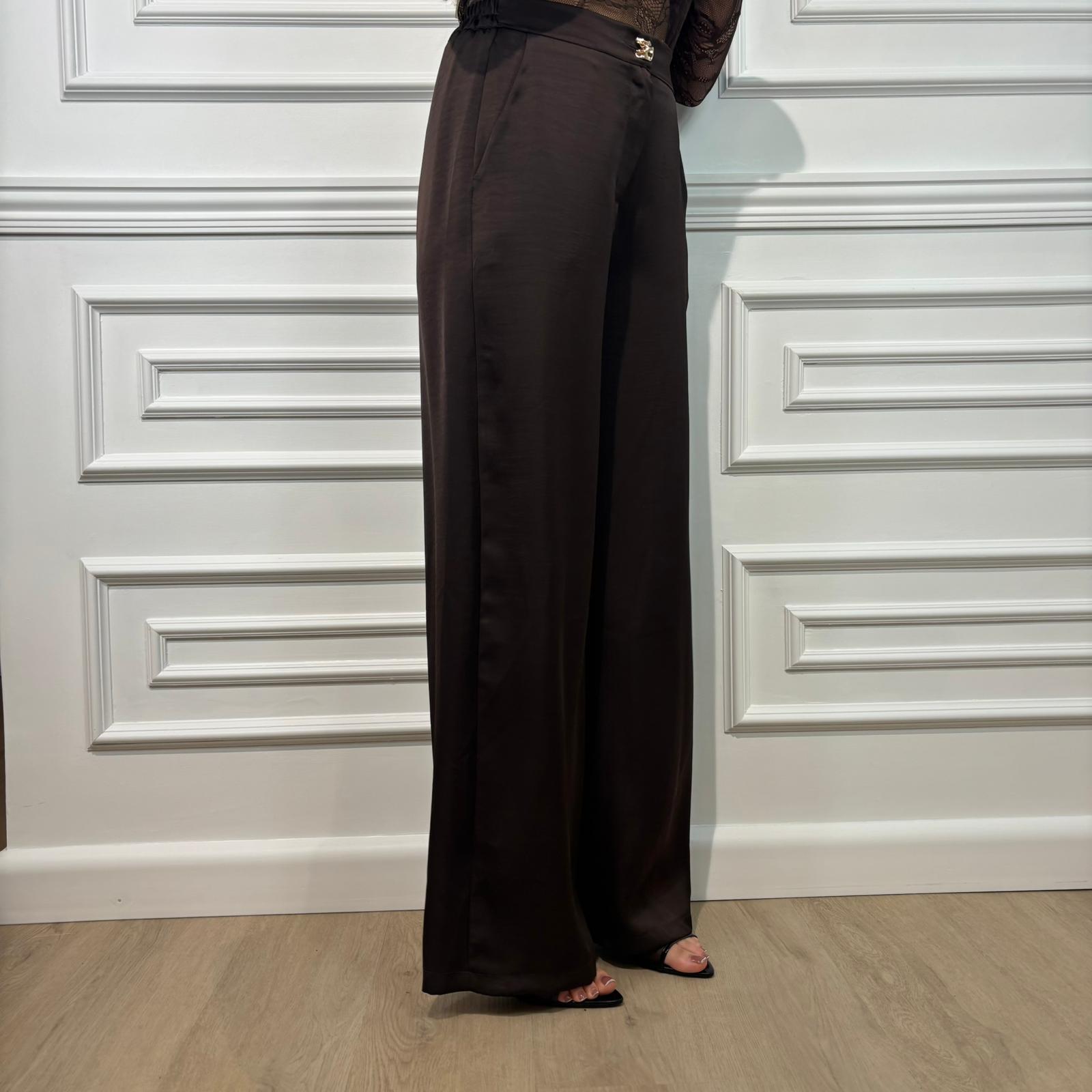 PANTALONE IN RASO