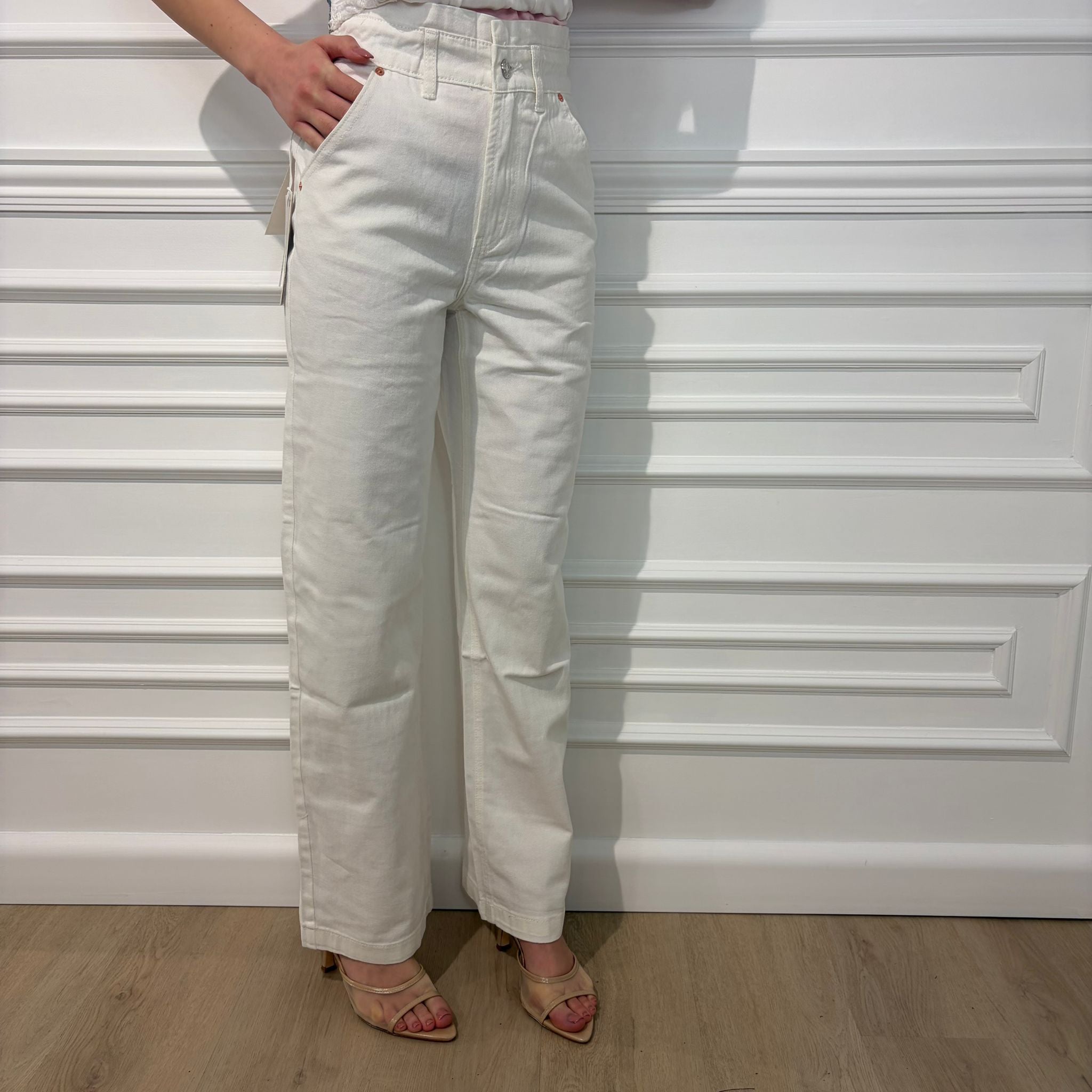 JEANS WHITE